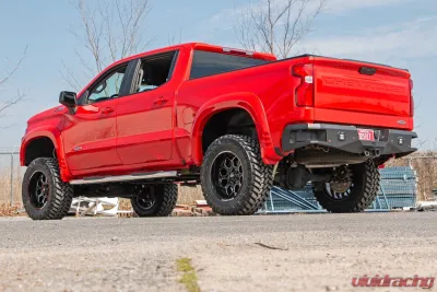 Rough Country GM Stainless Steel Oval Nerf Step Bars - 21002S