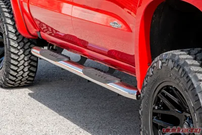 Rough Country GM Stainless Steel Oval Nerf Step Bars - 21002S