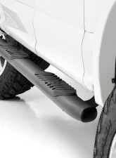 Rough Country Oval Nerf Step Bars for 2015-2024 Ford F-150 SuperCrew, 4.5-Inch Wide, Steel                                     - 21005 - Image 6