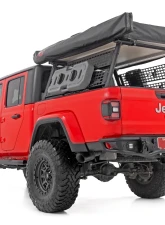 Rough Country Oval Nerf Steps Black Steel for Jeep Gladiator JT 2020-2025                                     - 21015 - Image 3