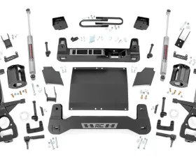 Rough Country 6 Inch Lift Kit Mono Leaf Rear Diesel