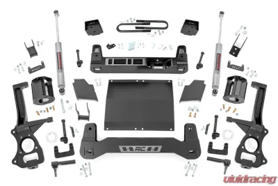 Rough Country 6 Inch Lift Kit Mono Leaf Rear Diesel - 21630D