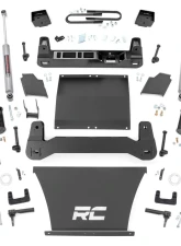 Rough Country 6" Lift Kit Mono Leaf Rear 4.3L 5.3L 6.2L Chevrolet Silverado 1500 2WD 4WD 2019-2023                                     - 21630 - Image 6