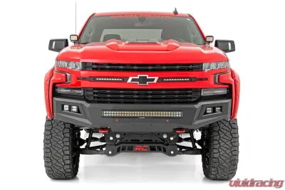 Rough Country 6" Lift Kit Mono Leaf Rear Vertex Adjustable Coilovers w/Vertex Shocks 4.3L 5.3L 6.2L Chevrolet Silverado 1500 2WD 4WD 2019-2023 - 21650