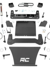 Rough Country 6" Lift Kit Mono Leaf Rear Vertex Adjustable Coilovers w/V2 Rear Shocks 4.3L 5.3L 6.2L Chevrolet Silverado 1500 2WD 4WD 2019-2023                                     - 21657 - Image 6