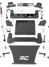 Rough Country 6" Lift Kit Multi Leaf Spring M1 Struts w/M1 Rear Shocks 4.3L 5.3L 6.2L Chevrolet Silverado 1500 2WD 4WD 2019-2023                                     - 21740 - Image 6