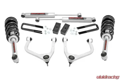 Rough Country 3.5" Lift Kit Lifted Struts w/N3 Shocks GMC Sierra 1500 2WD 4WD 2019-2022 - 22631
