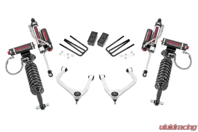 Rough Country 3.5" Lift Kit Vertex Adjustable Coilovers w/Vertex Adjustable Shocks GMC Sierra 1500 2WD 4WD 2019-2022 - 22650