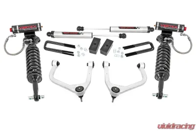 Rough Country 3.5" Lift Kit Vertex Adjustable Coilovers V2 Monotube GMC Sierra 1500 2WD 4WD 2019-2022 - 22657