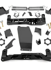 Rough Country 6" Lift Kit Aluminum or Stamped Steel M1 Struts w/M1 Rear Shocks Chevrolet Silverado 1500 GMC Sierra 1500 4WD 2014-2018                                     - 22740 - Image 3