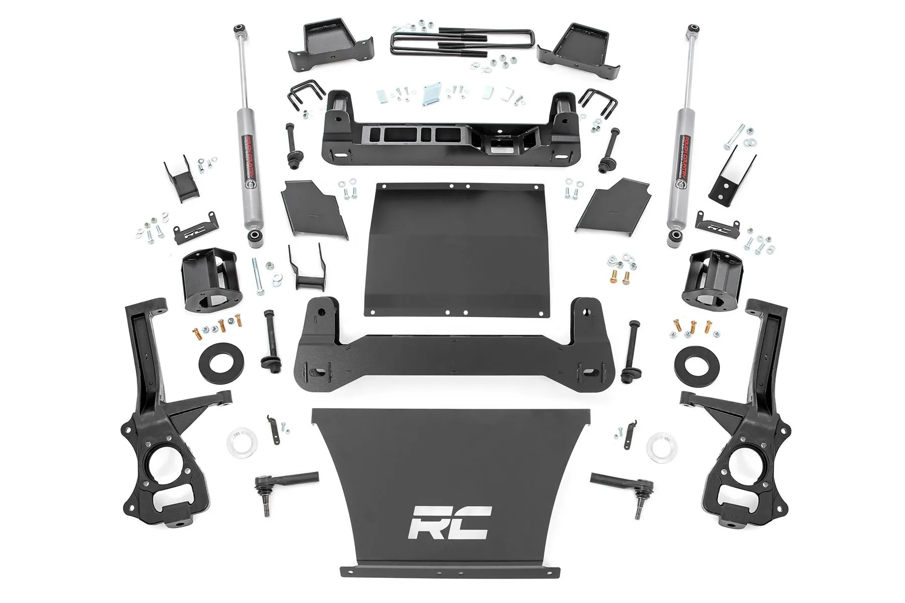 Rough Country 6" Suspension Lift Kit Strut Spacers w/N3 Shocks GMC Sierra 1500 2WD 4WD 2019-2022 - 22931