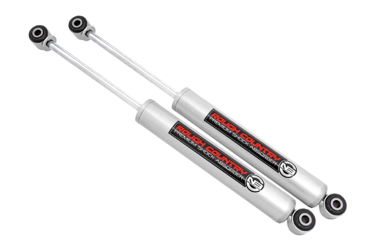 Rough Country N3 Rear Shocks Pair 0-1" Jeep Grand Wagoneer 4WD 1972-1990 - 23266_E