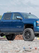 Rough Country 7" Suspension Lift Kit Vertex Adjustable Coilovers Stock Cast Steel w/Vertex Adjustable Shocks Chevy Silverado 1500 GMC Sierra 1500 2WD 2014-2018                                     - 23750 - Image 2