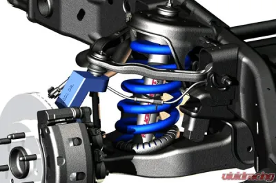 Rough Country 4.5" Lift Kit M1 Monotube Shocks Chevy Silverado 1500 Silverado 1500 Classic GMC Sierra 1500 Sierra 1500 Classic 2WD 1999-2007 - 23940