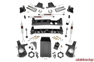 Rough Country 4" Lift Kit M1 Chevy Silverado & GMC Sierra 1500 4WD 1999-2006 & Classic - 25840