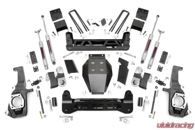 Rough Country 5" Lift Kit w/Premium N3 Chevy Silverado 2500 HD 3500 HD GMC Sierra 2500 HD 3500 HD 2WD | 4WD 2011-2019 - 26030