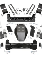 Rough Country 5" Lift Kit NTD M1 Monotube Shocks Chevrolet Silverado 2500HD 3500HD GMC Sierra 2500HD 3500HD 2WD 4WD 2011-2019                                     - 26040 - Image 6