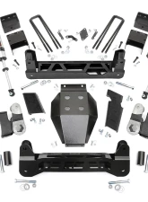Rough Country 5" Lift Kit w/Vertex Reservoir Chevy Silverado 2500 HD 3500 HD GMC Sierra 2500 HD 3500 HD 2WD | 4WD 2011-2019                                     - 26050 - Image 6