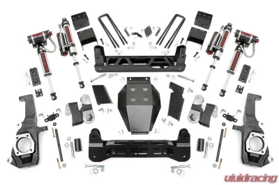 Rough Country 5" Lift Kit w/Vertex Reservoir Chevy Silverado 2500 HD 3500 HD GMC Sierra 2500 HD 3500 HD 2WD | 4WD 2011-2019 - 26050
