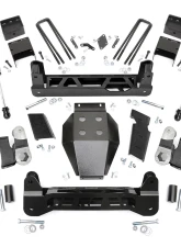 Rough Country 5" Lift Kit w/V2 Monotube Chevy Silverado 2500 HD 3500 HD GMC Sierra 2500 HD 3500 HD 2WD | 4WD 2011-2019                                     - 26070 - Image 6