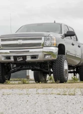 Rough Country 7.5" Lift Kit M1 Struts w/M1 Rear Shocks Chevrolet Silverado 1500 GMC Sierra 1500 4WD 2007-2013                                     - 26440 - Image 2