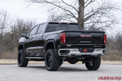 Rough Country 6" Lift Kit Mono Leaf Rear N3 Struts w/N3 Rear Shocks 4.3L 5.3L 6.2L GMC Sierra 1500 2WD 4WD 2019-2023 - 26632
