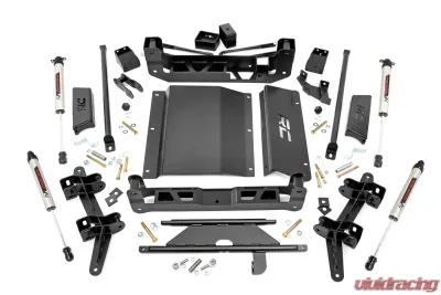 Rough Country 4" Lift Kit w/V2 Monotube Chevy GMC 1988-1999 - 27470