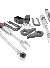 Rough Country 1.5-2" Lift Kit M1 Monotube Shocks Chevy Silverado 1500 Silverado 1500 Classic GMC Sierra 1500 Sierra 1500 Classic 4WD 1999-2007                                     - 28340 - Image 6