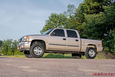 Rough Country 1.5-2" Lift Kit M1 Monotube Shocks Chevy Silverado 1500 Silverado 1500 Classic GMC Sierra 1500 Sierra 1500 Classic 4WD 1999-2007 - 28340