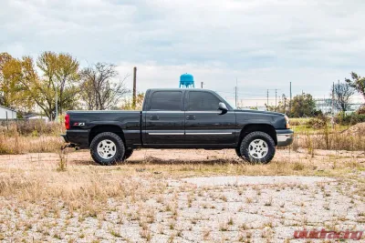 Rough Country 1.5-2" Lift Kit M1 Monotube Shocks Chevy Silverado 1500 Silverado 1500 Classic GMC Sierra 1500 Sierra 1500 Classic 4WD 1999-2007 - 28340