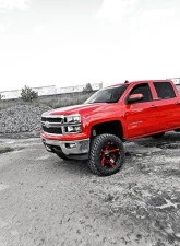 Rough Country 7" Lift Kit Bracket w/M1 Montube Struts and Shocks Chevrolet Silverado 1500 GMC Sierra 1500 4WD 2014-2016                                     - 29840 - Image 3