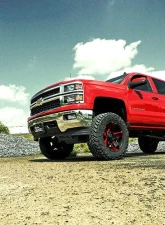 Rough Country 7" Lift Kit Bracket w/M1 Montube Struts and Shocks Chevrolet Silverado 1500 GMC Sierra 1500 4WD 2014-2016                                     - 29840 - Image 4