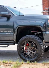 Rough Country 7" Lift Kit Vertex Adjustable Coilovers w/V2 Monotube Shocks Chevy Silverado 1500 GMC Sierra 1500 2014-2016                                     - 29857 - Image 3