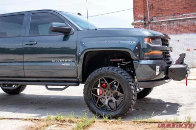 Rough Country 7" Lift Kit Vertex Adjustable Coilovers w/V2 Monotube Shocks Chevy Silverado 1500 GMC Sierra 1500 2014-2016 - 29857
