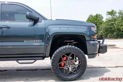 Rough Country 7" Lift Kit Vertex Adjustable Coilovers w/V2 Monotube Shocks Chevy Silverado 1500 GMC Sierra 1500 2014-2016 - 29857