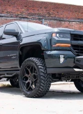 Rough Country 7" Lift Kit Vertex Adjustable Coilovers w/V2 Monotube Shocks Chevy Silverado 1500 GMC Sierra 1500 2014-2016                                     - 29857 - Image 5