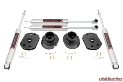 Rough Country 2.5" Lift Kit M1 Monotube Shocks Ram 2500 4WD 2014-2023 - 30240