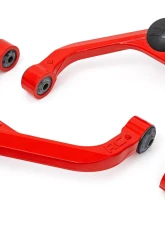 Rough Country Red Forged Upper Control Arms 3" Lift Ram 1500 4WD 2012-2018 & Classic                                     - 31201RED - Image 3