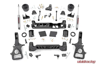 Rough Country 6" Lift Kit w/22in Factory Wheels Ram 1500 2WD 2019-2022 - 31730