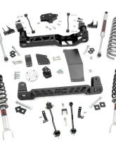 Rough Country 6" Lift Kit M1 Monotube Struts w/M1 Shocks and Rear Variable Rate Coils Ram 1500 1500 Classic 4WD 2012-2023                                     - 33240 - Image 6