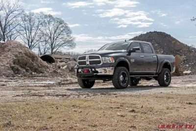Rough Country 6" Lift Kit M1 Monotube Struts w/M1 Shocks and Rear Variable Rate Coils Ram 1500 1500 Classic 4WD 2012-2023 - 33240