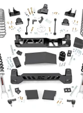 Rough Country 6" Lift Kit Lifted Struts N3 Shocks and Rear Variable Rate Coils without 22in Factory Wheels Ram 1500 2019-2022                                     - 33431 - Image 6