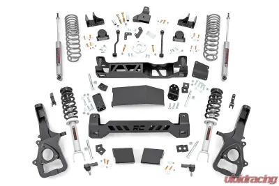 Rough Country 6" Lift Kit Lifted Struts N3 Shocks and Rear Variable Rate Coils w/22in Factory Wheels Ram 1500 2019-2022 - 33931