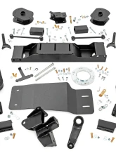 Rough Country 5" Lift Kit Standard Rate Coil Springs Standard Non-AISIN Transmission w/M1 Monotube Ram 2500 4WD 2019-2023                                     - 36040 - Image 6