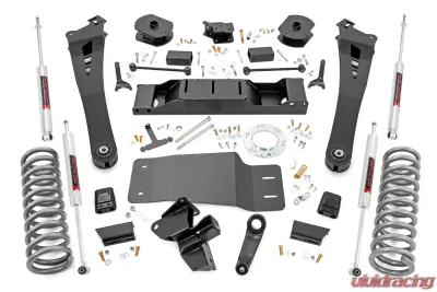 Rough Country 5" Lift Kit Standard Rate Coil Springs Standard Non-AISIN Transmission w/M1 Monotube Ram 2500 4WD 2019-2023 - 36040