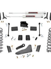 Rough Country 5" Lift Kit Diesel Standard Rate Coil Springs w/M1 Monotube Ram 2500 4WD 2014-2018                                     - 36740 - Image 5