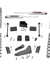 Rough Country 5" Lift Kit Diesel Dual Rate Coil Springs w/Premium N3 Ram 2500 2014-2018                                     - 36830 - Image 2