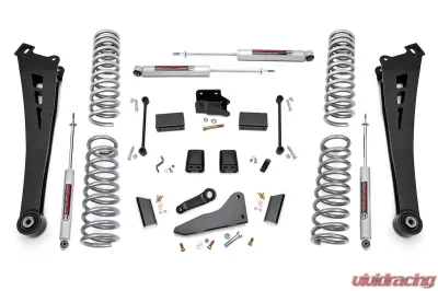 Rough Country 5" Lift Kit Diesel Dual Rate Coil Springs w/Premium N3 Ram 2500 2014-2018 - 36830