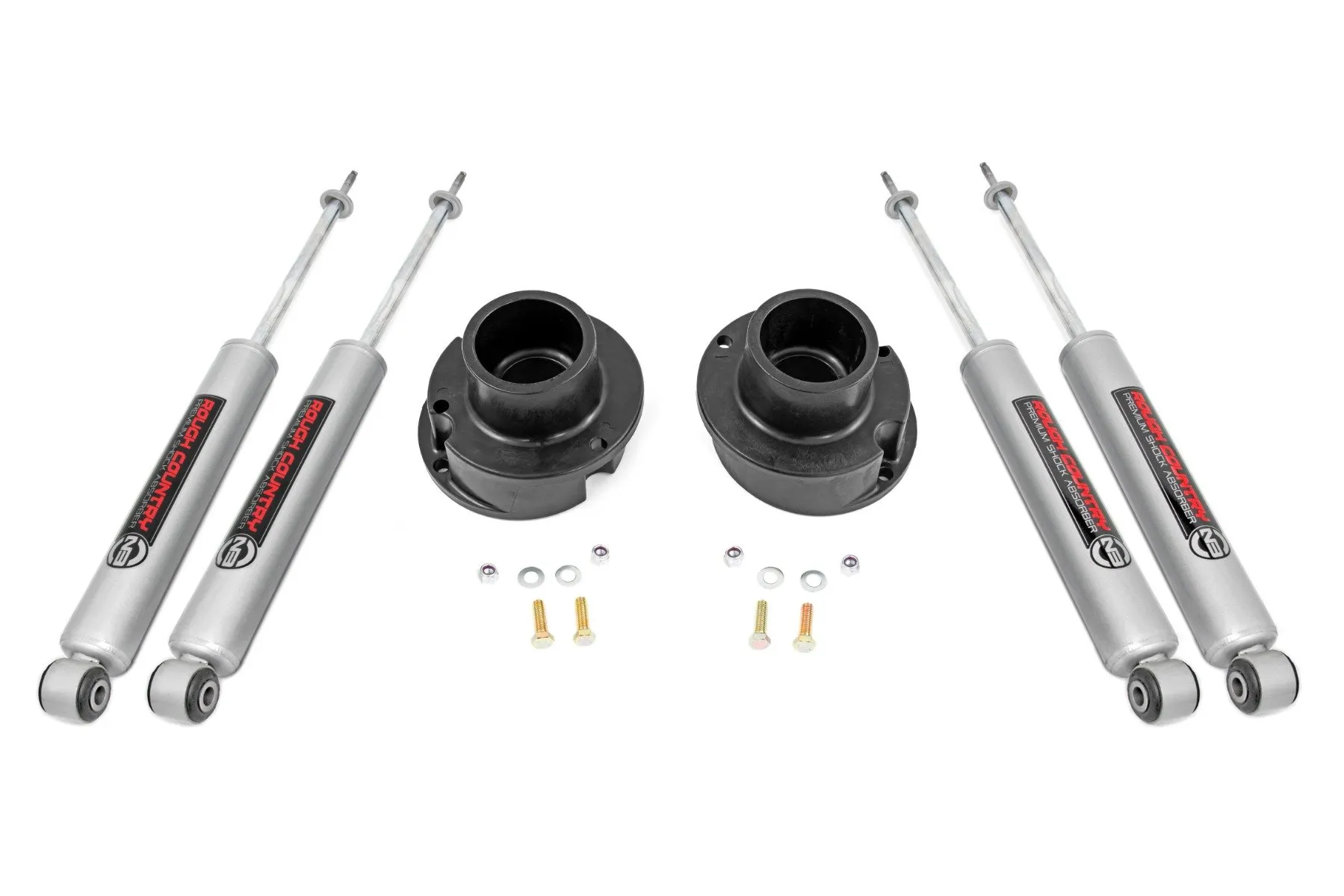 Rough Country 2.5" Leveling Kit w/Premium N3 Coil Spring Ram 2500 3500 2013-2022 - 37735