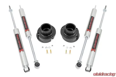 Rough Country 2.5" Leveling Kit Rear Coil Spring w/M1 Monotube Ram 2500 3500 4WD 2013-2023 - 37741